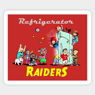 Refrigerator Raiders Sticker